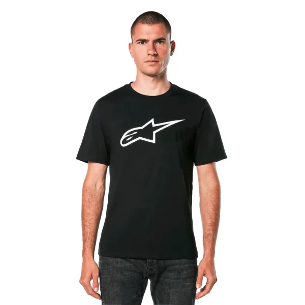 Футболка Alpinestars ALWAYS 2.0 CSF TEE BLACK/WHITE, L