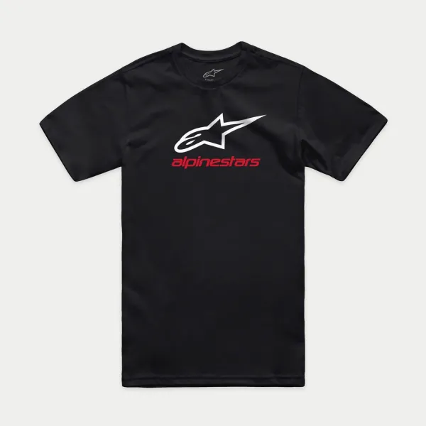 Футболка Alpinestars ALWAYS 2.0 CSF TEE BLACK/WHITE/RED, XL