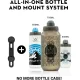 Фляга Peaty's x Fidlock Lockin Bottle, Mountains / Clear, 600ml
