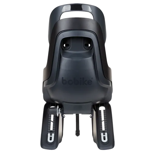 Дитяче велокрісло Bobike Maxi GO Carrie - rear bicycle seat for rack Urban black