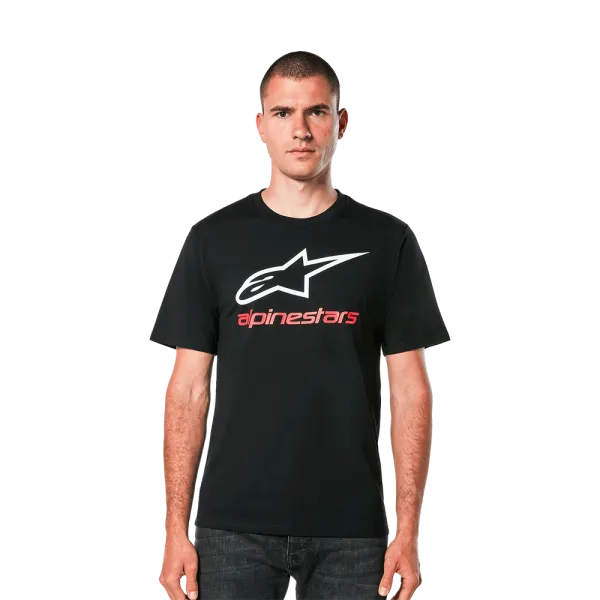 Футболка Alpinestars ALWAYS 2.0 CSF TEE BLACK/WHITE/RED, M