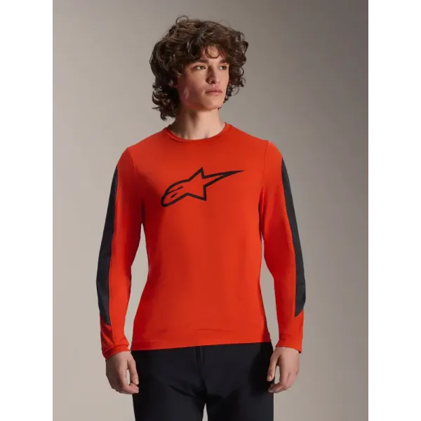 Джерсі Alpinestars A-DURA ASTAR LS JERSEY SPICY ORNGE, M