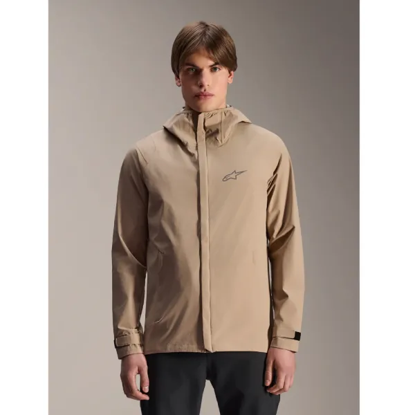 Куртка дождевик Alpinestars A-DURA RAIN JACKET LIGH BROWN, XL