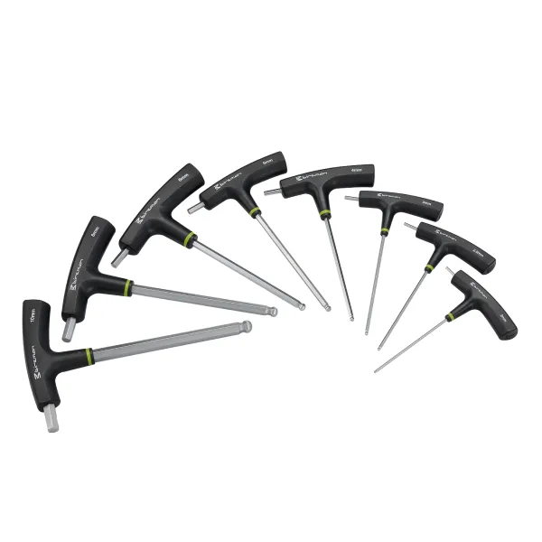 Набор Т-образніх шестигранников Birzman / с подставкой Birzman T-Bar Set (Hex)