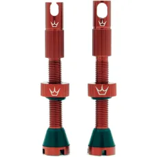 Ніпелі Peaty's x Chris King Tubeless Valves, 42mm, Red