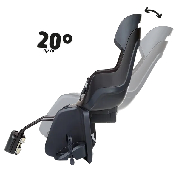 Дитяче велокрісло Bobike GO Frames RS Reclining System - rear bicycle seat for frame Peppermint