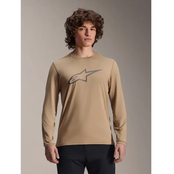 Джерсі Alpinestars A-DURA ASTAR LS JERSEY LIGH BROWN, L