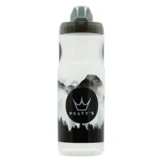Фляга Peaty's x Fidlock Lockin Bottle, Mountains / Clear, 450ml