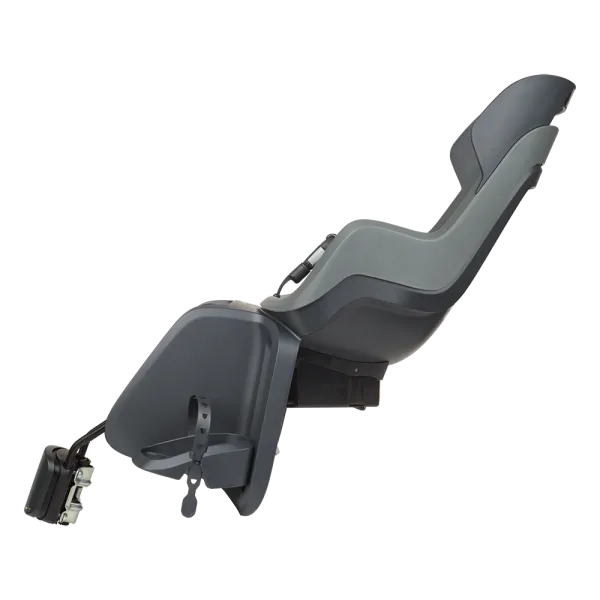 Дитяче велокрісло  Bobike GO Frames RS Reclining System - rear bicycle seat for frame Macaron grey