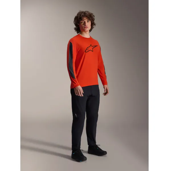 Джерсі Alpinestars A-DURA ASTAR LS JERSEY SPICY ORNGE, S