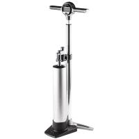 Насос підлоговий Crankbrothers KLIC + BURST TANK, Silver (Digital)