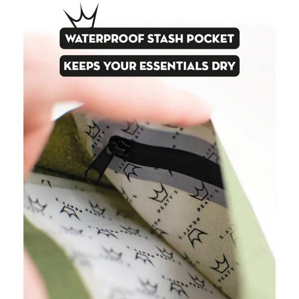 Органайзер на раму для инструмента Peaty's HoldFast Trail Tool Wrap, Moss Green