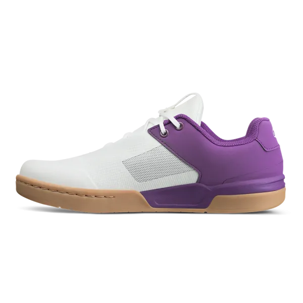 Веловзуття CrankBrothers SHOES STAMP LACE WHITE / PURPLE - GUM OUTSOLE - BERNARD KERR 9.0