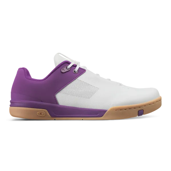 Веловзуття CrankBrothers SHOES STAMP LACE WHITE / PURPLE - GUM OUTSOLE - BERNARD KERR 9.5