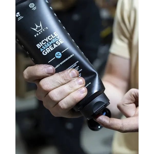 Мастило для підшипників рульових / кареток / болтів / віссей Peaty's Bicycle Assembly Grease Peaty's Assembly Grease, 400g