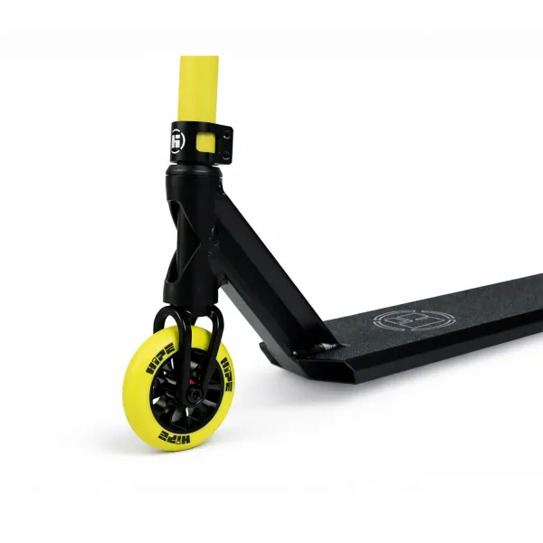 Самокат трюковыий Hipe H3 black/yellow