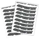 Набір наклейок на обода SPANK Decal kit, Silver