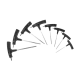 Набір Т-подібних ключів Torx  Birzman / з підставкою BirzmanT-Bar Set