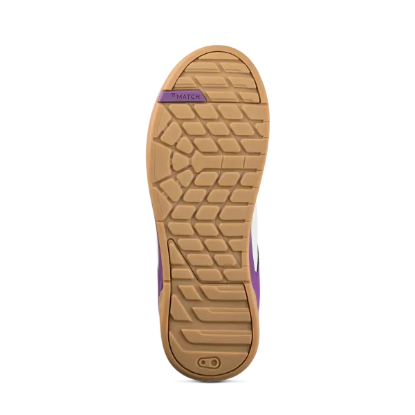 Веловзуття CrankBrothers SHOES STAMP LACE WHITE / PURPLE - GUM OUTSOLE - BERNARD KERR 9.0