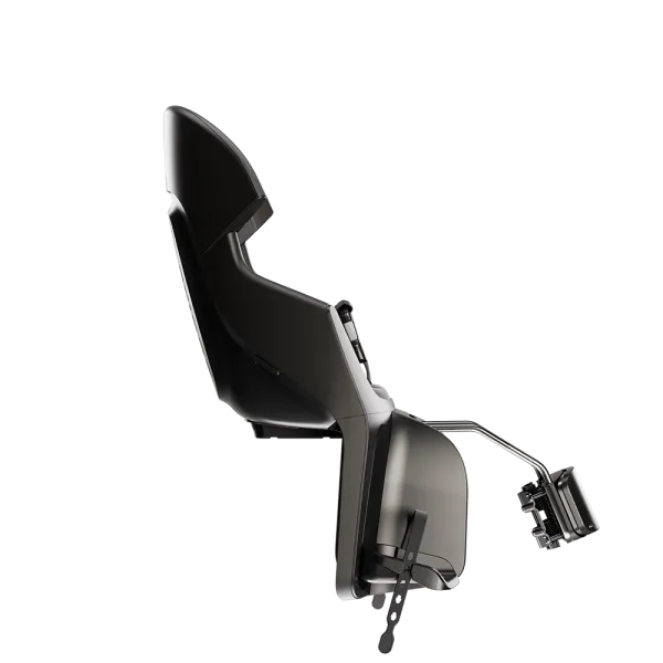Детское велокресло Bobike Exclusive Evolve maxi - rear bicycle seat for frame Urban Black