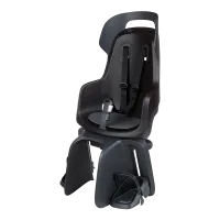 Детское велокресло Bobike GO Carriers RS Reclining System - rear bicycle seat for rack Urban Black
