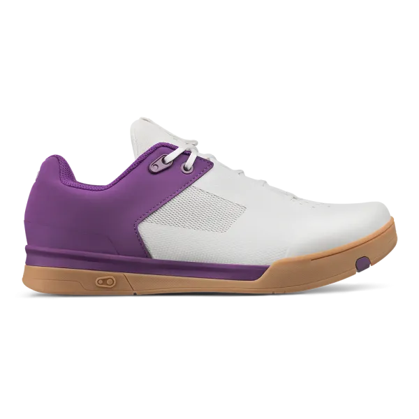 Веловзуття CrankBrothers SHOES MALLET LACE WHITE / PURPLE - GUM OUTSOLE - BERNARD KERR 10.0