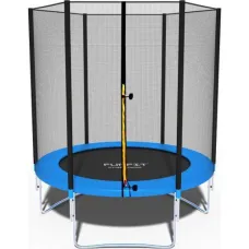 Батут Funfit 6ft (183см) синий с внешней сеткой