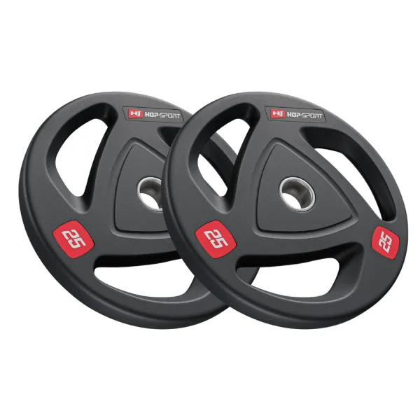 Набір дисків олімпійських Hop-Sport 2 х 25кг