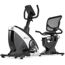 Горизонтальный велотренажер Hop-Sport HS-070L Helix серебристый iConsole+