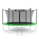 Батут Hop-Sport 10ft (305см) зелений з внутрішньою сіткою