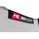 Батут Hop-Sport 10ft (305см) чорно-зелений з внутрішньою сіткою (4 ноги)