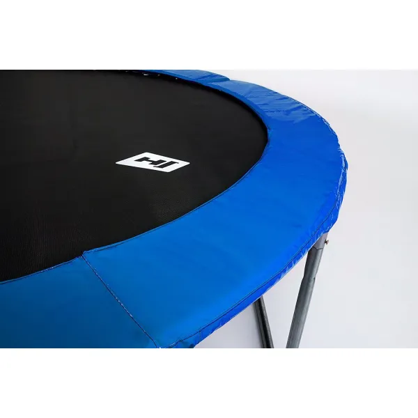Батут Hop-Sport 12ft (366см) синий с внутренней сеткой