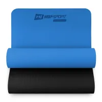 Мат для фитнеса и йоги Hop-Sport TPE 0,6см HS-T006GM синий
