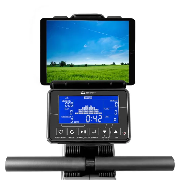 Гребной тренажер Hop-Sport HS-095R Spike серый