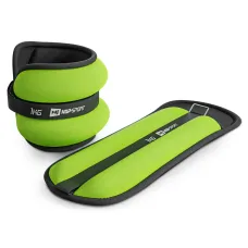 Утяжелители для ног и рук Hop-Sport HS-S002WB 2х1кг зеленые