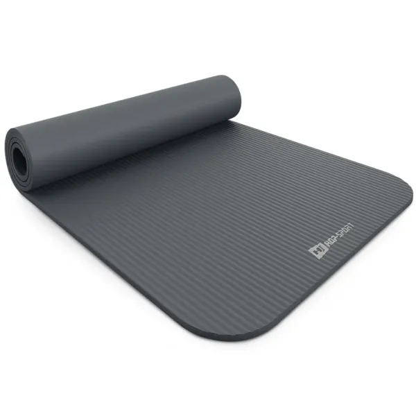 Коврик для йоги Hop-Sport HS-NB010GM NBR 1см графитовый