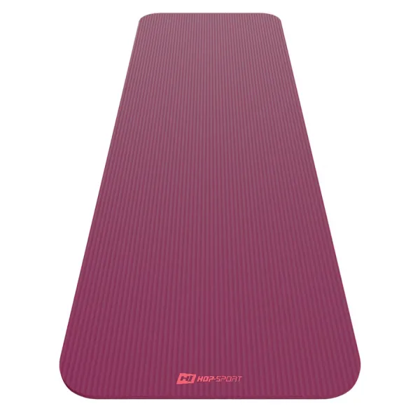 Коврик для йоги Hop-Sport HS-NB015GM NBR 1,5см ягідний