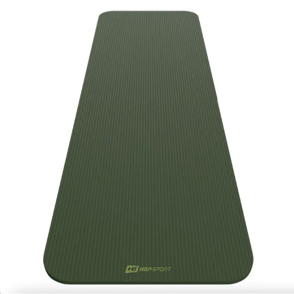 Коврик для йоги Hop-Sport HS-NB015GM NBR 1,5см темно-зелений