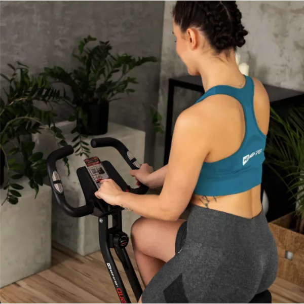 Велотренажер Hop-Sport HS-3020X Quest X-Bike черно-красный