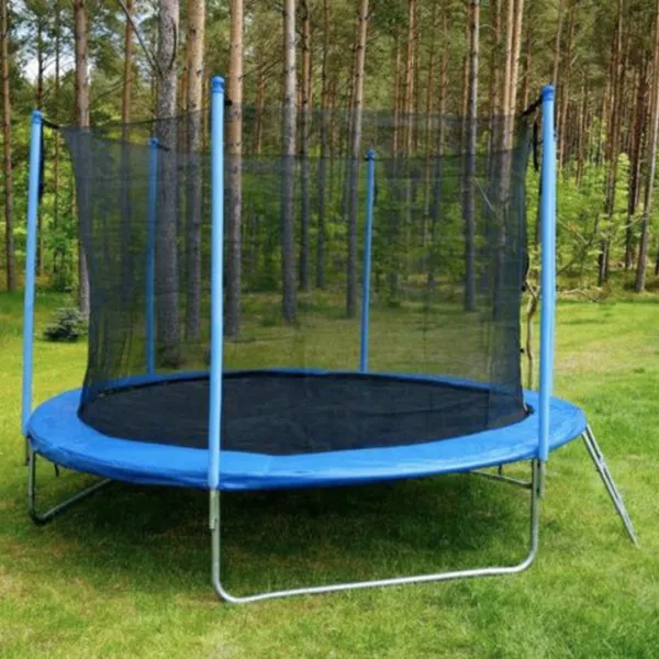 Батут Jumi Motion Sport Line 10ft (305см) с внутренней сеткой синий