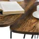 Комплект журнальных столиков Leobert Oskar в стиле Loft