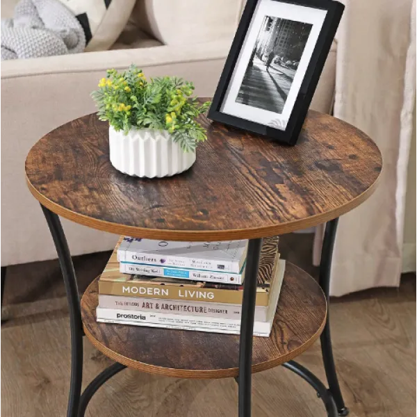 Журнальный столик Leobert Vasagle 55 x 55 x 55см в стиле Loft