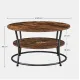 Журнальний столик Leobert Vasagle 80 x 80 x 45см в стилі Loft