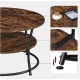 Журнальний столик Leobert Vasagle 80 x 80 x 45см в стилі Loft