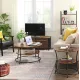 Журнальний столик Leobert Vasagle 80 x 80 x 45см в стилі Loft