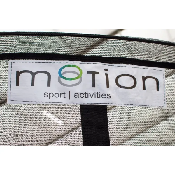 Батут Jumi Motion Sport Line Premium 10ft (305см) з внутрішньою сіткою сірий