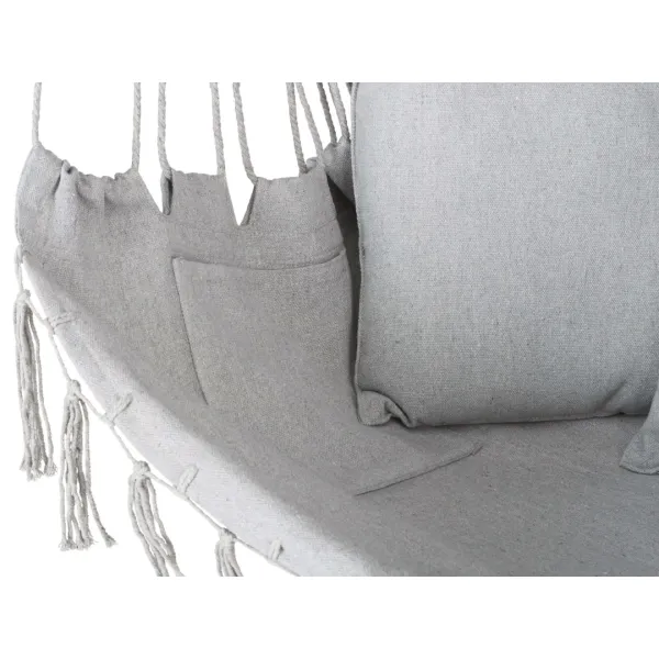 Бразильское кресло - гамак Outtec Boho XXL серый
