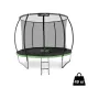 Батут Outtec Premium 10ft (312см) чорно-зелений з внутрішньою сіткою