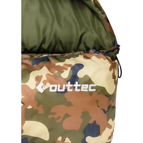 Спальный мешок кокон Outtec Mummy демисезон камуфляж