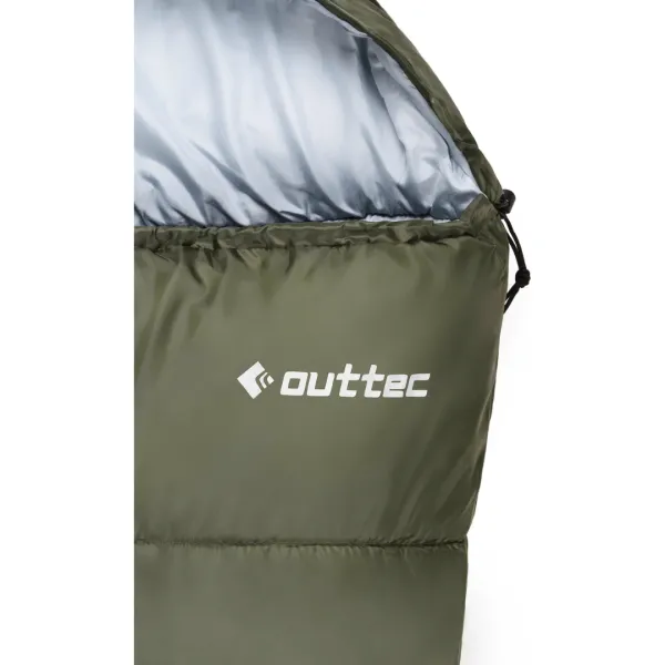 Спальний мішок кокон Outtec Mummy демісезон хакі